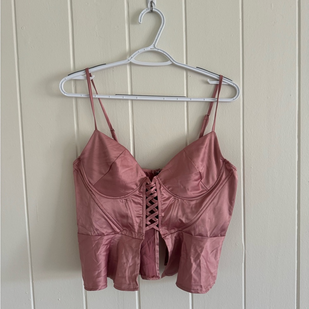 Windsor Cropped Corset Top